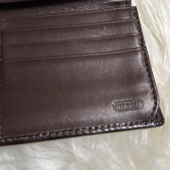 Coach Canvas and Leather Wallet - Picture 6 of 8